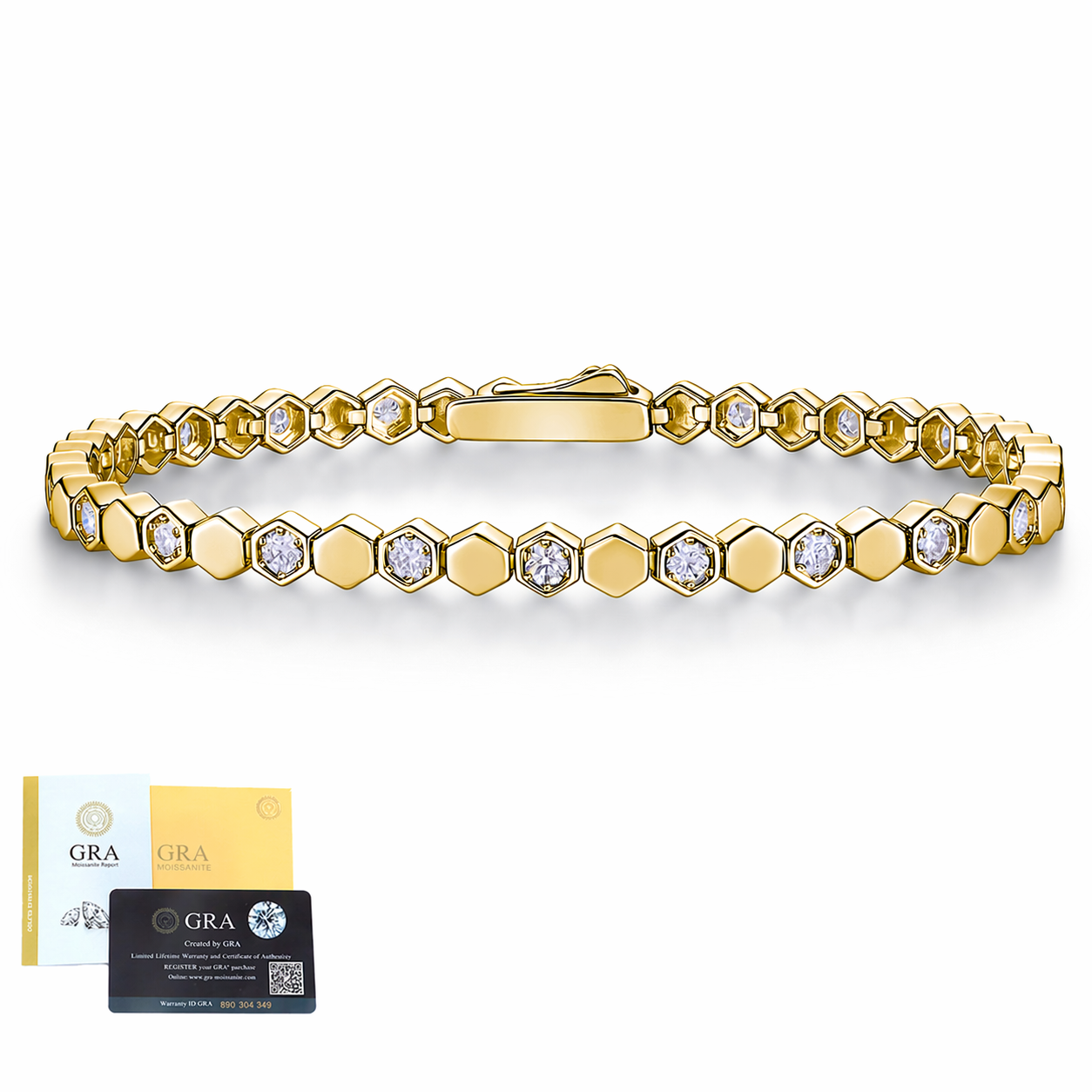 JIGrandeur™Soho Moissanite Bracelet