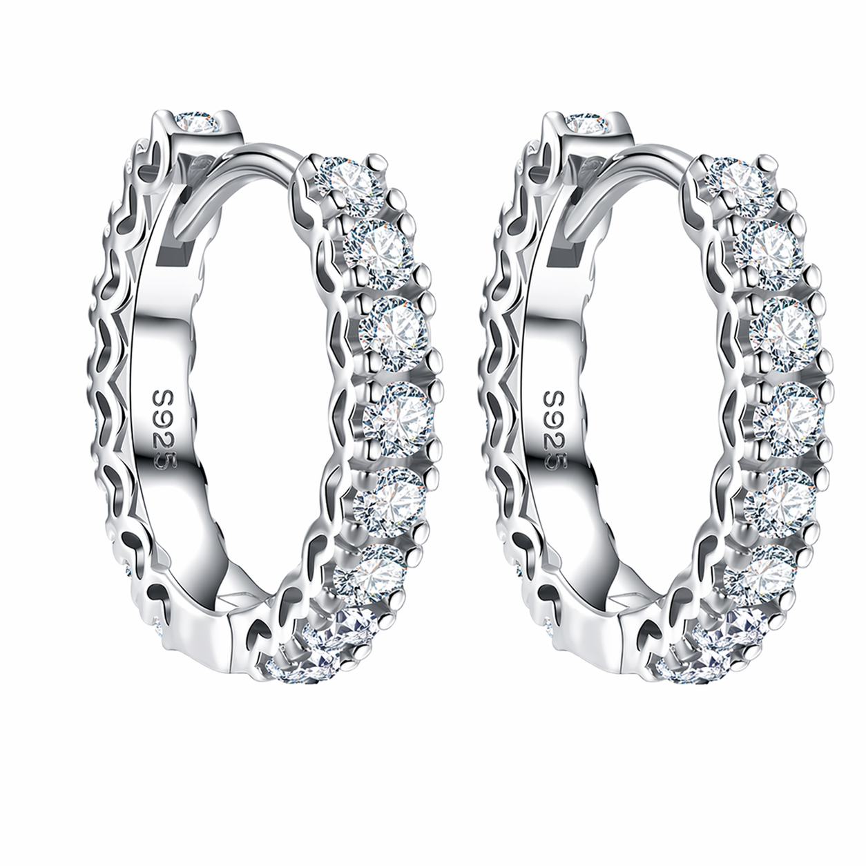 JIGrandeur™Aurelisse Moissanite Earrings