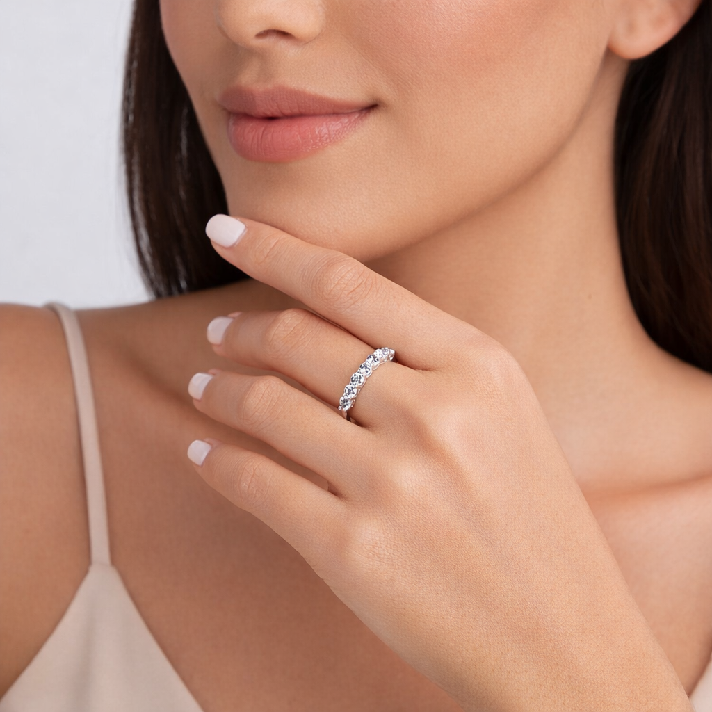 Grandeur™ Venice  Moissanite Ring