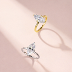 Grandeur™ Sorrento  Marquise Moissanite Ring