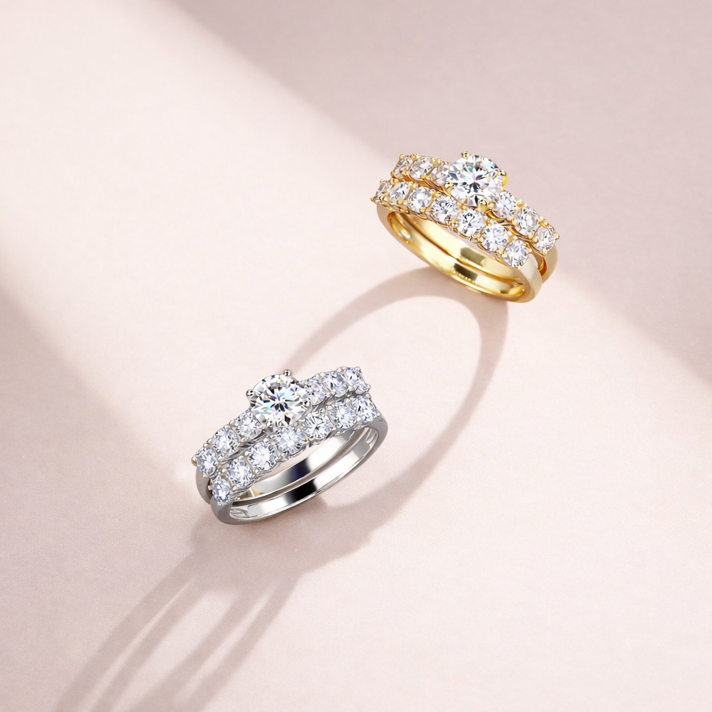 Grandeur™ Valencia Moissanite Rings
