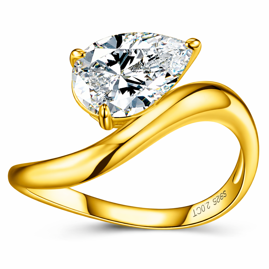 JIGrandeur™ Alyra Moissanite Ring