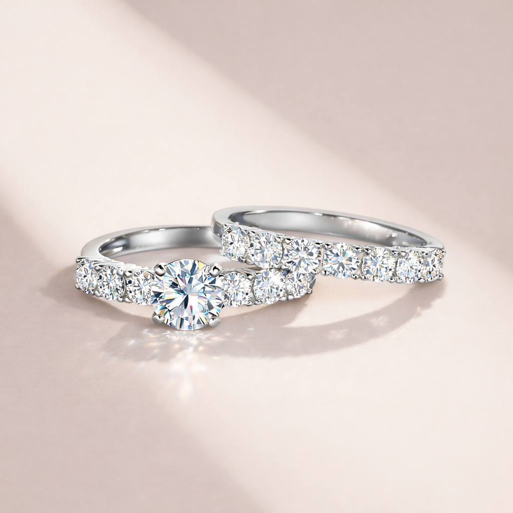 Grandeur™ Valencia Moissanite Rings