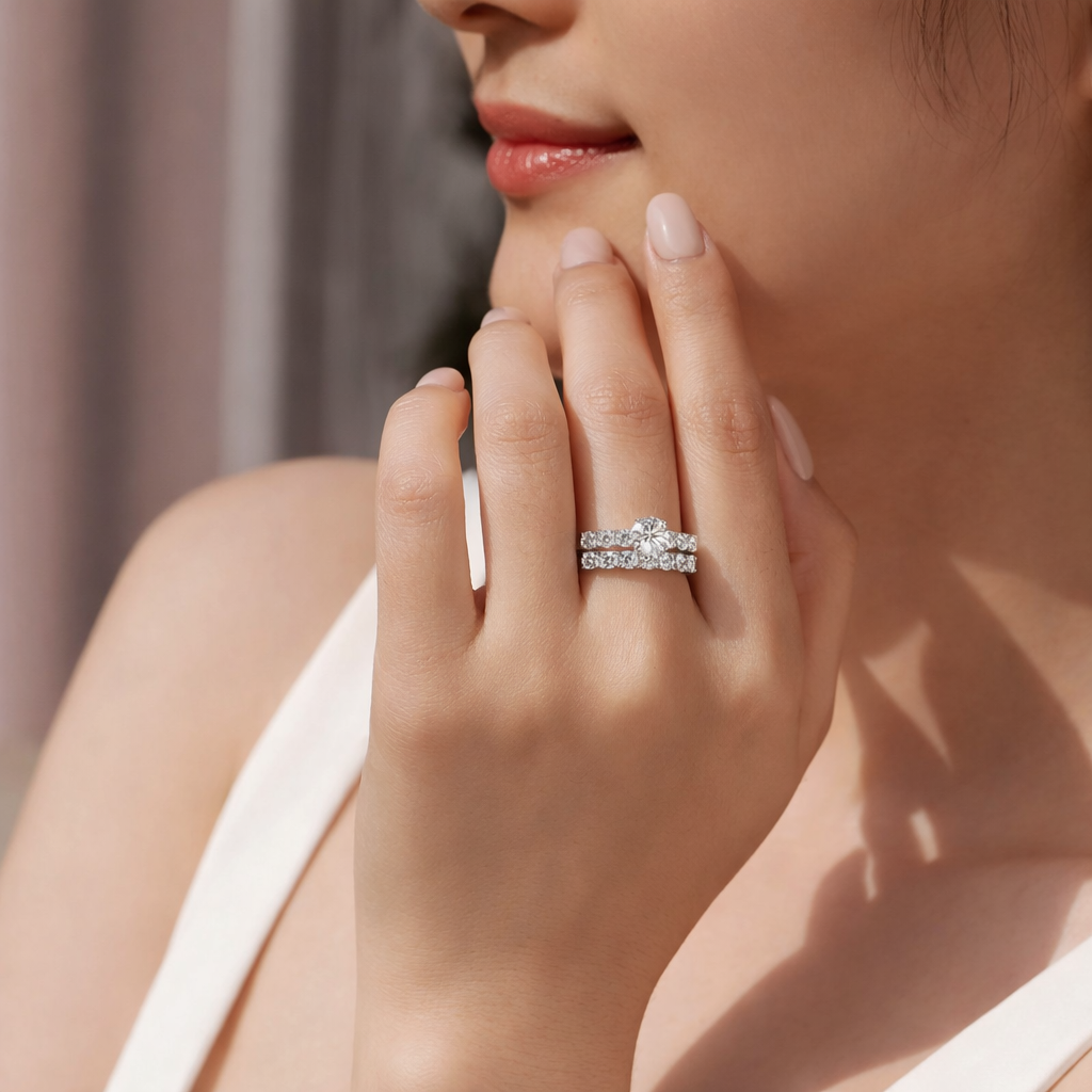 Grandeur™ Valencia Moissanite Rings
