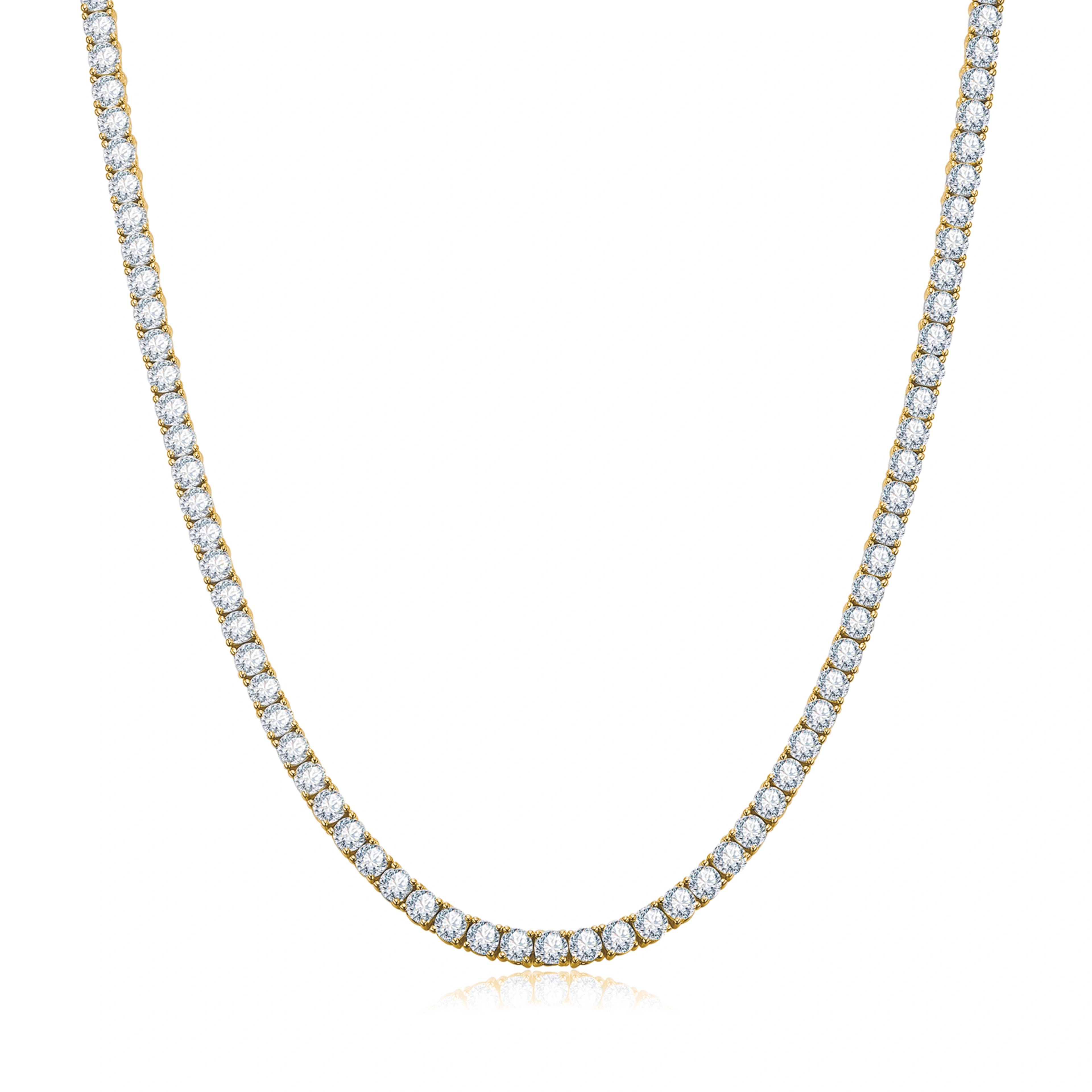 JIGrandeur™Chelsea Tennis Moissanite Necklace