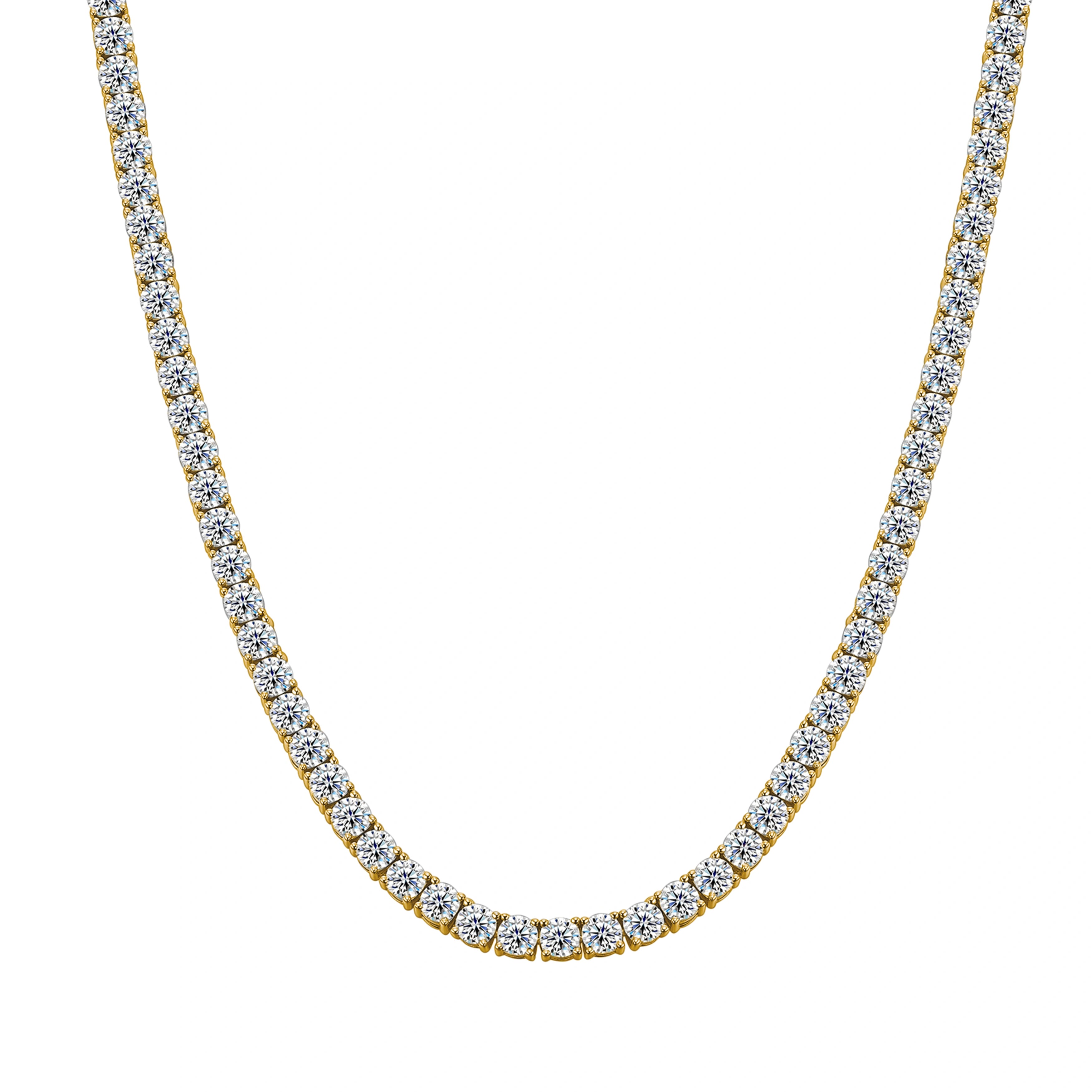 JIGrandeur™Chelsea Tennis Moissanite Necklace