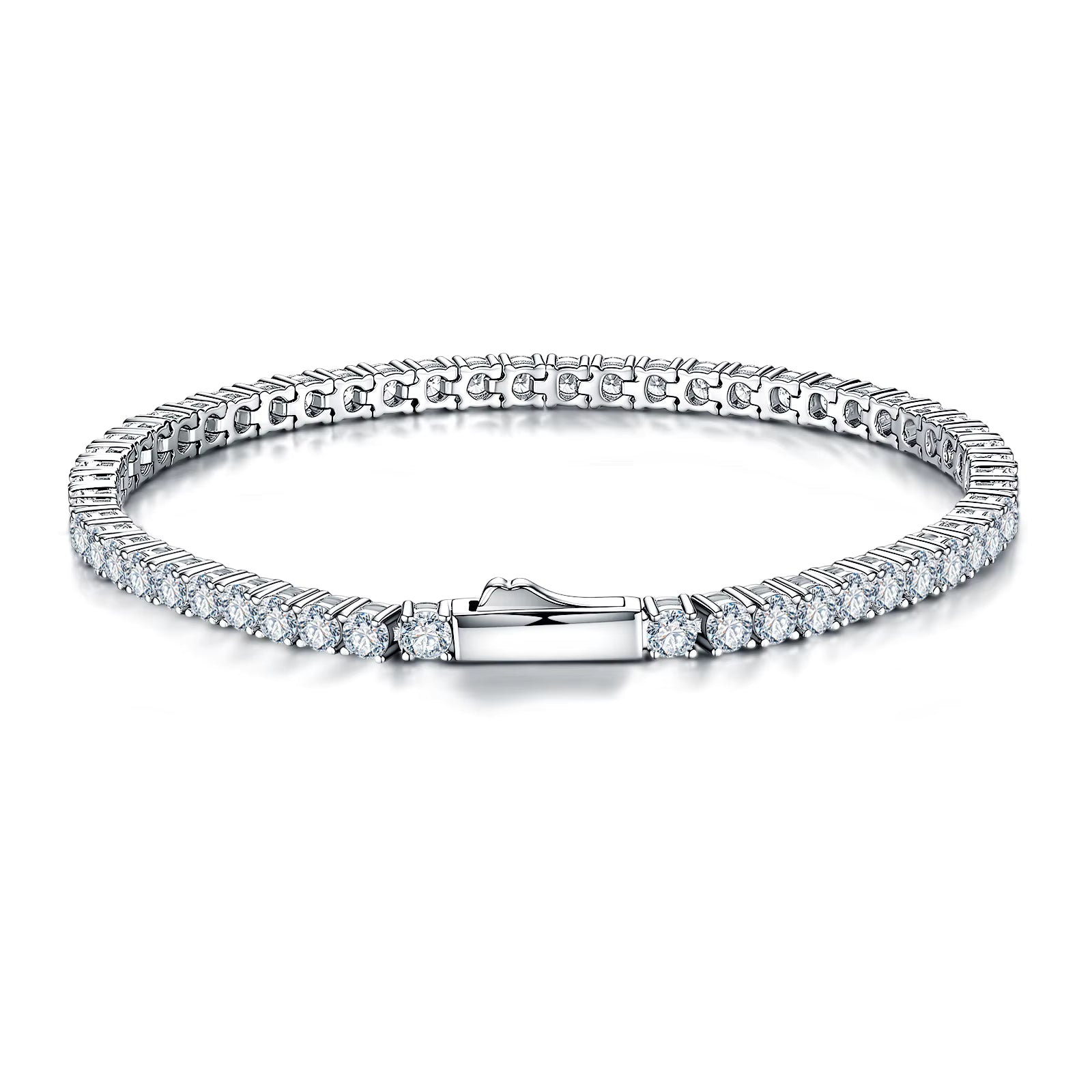 JIGrandeur™ Chelsea Tennis Moissanite Bracelet