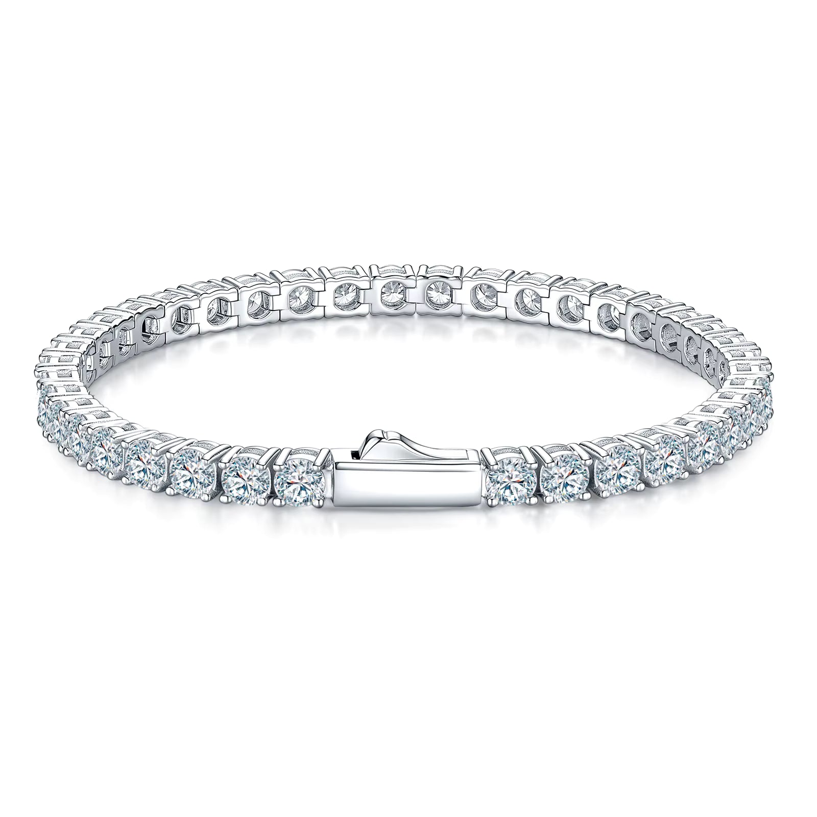 JIGrandeur™ Chelsea Tennis Moissanite Bracelet