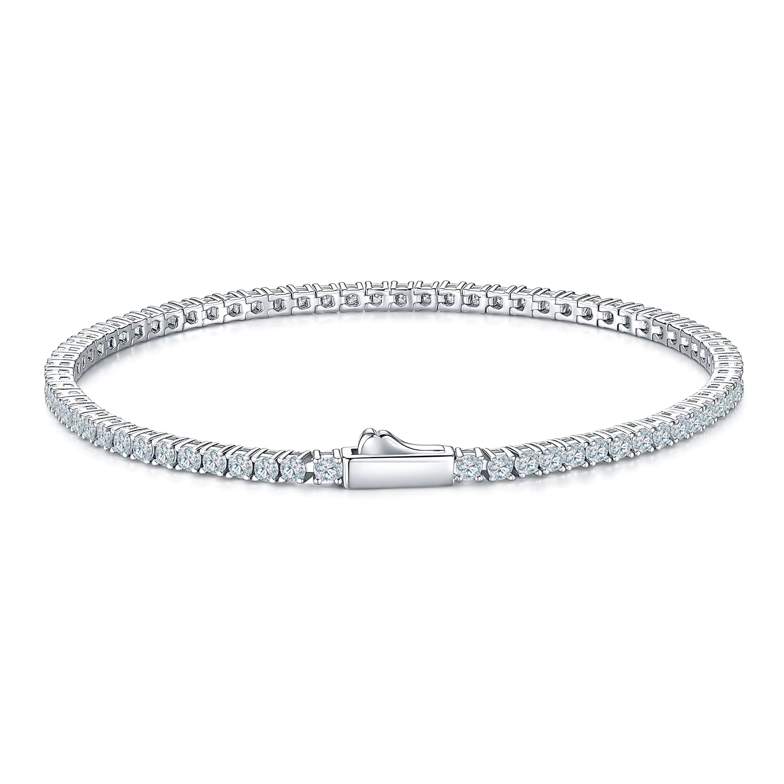 JIGrandeur™ Chelsea Tennis Moissanite Bracelet