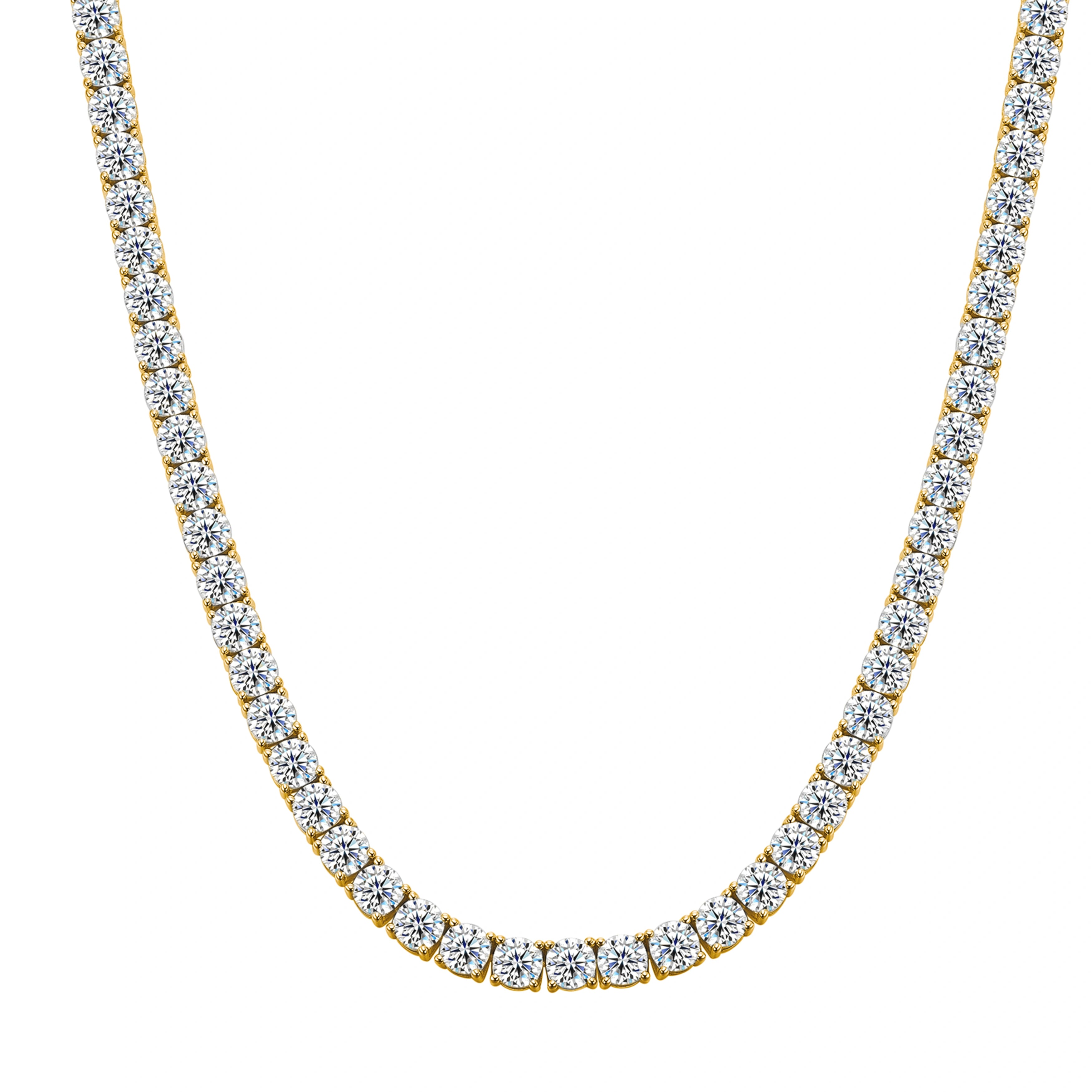 JIGrandeur™Chelsea Tennis Moissanite Necklace