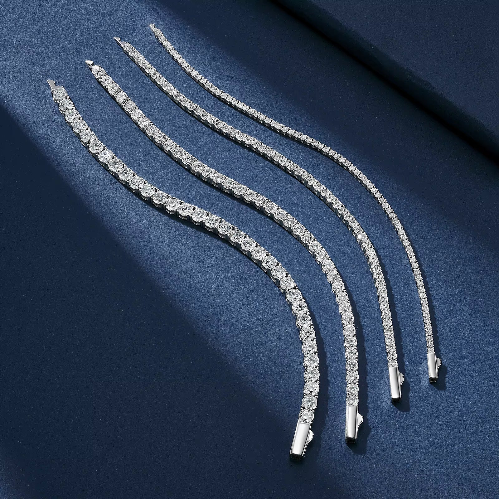 JIGrandeur™ Chelsea Tennis Moissanite Bracelet