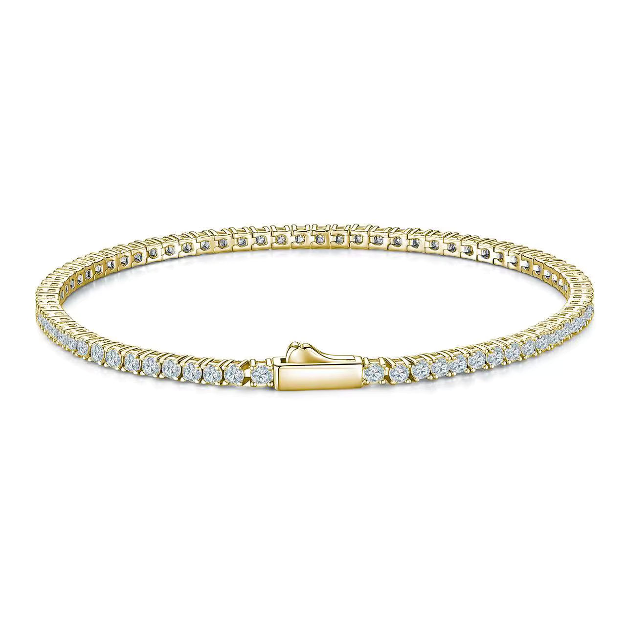 JIGrandeur™ Chelsea Tennis Moissanite Bracelet