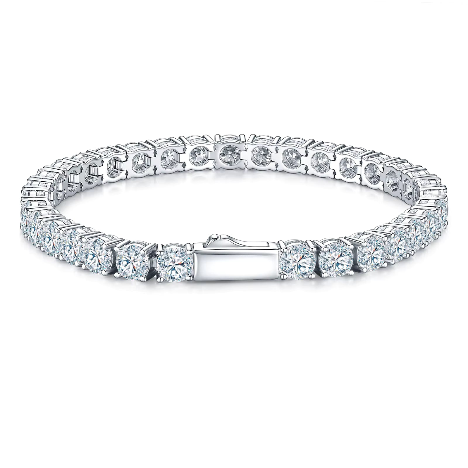 JIGrandeur™ Chelsea Tennis Moissanite Bracelet