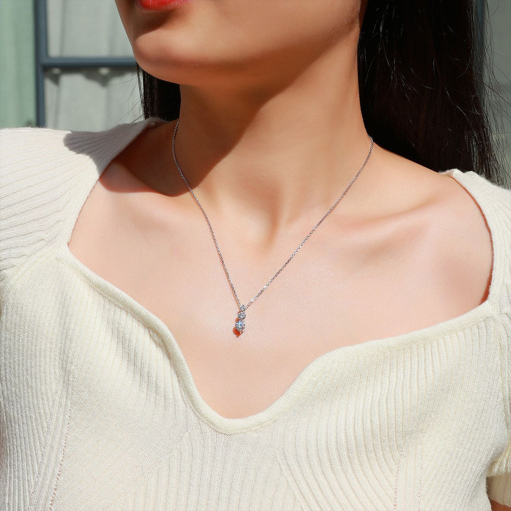 JIGrandeur™Celoria Moissanite Necklace