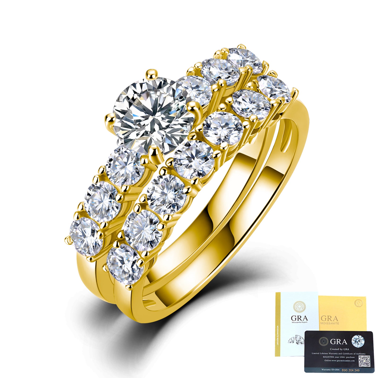 Grandeur™ Valencia Moissanite Rings