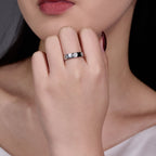 JIGrandeur™Floréa Moissanite Ring