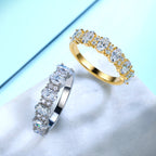 JIGrandeur™ Serenza Moissanite Ring