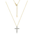 Grandeur™ BORDEAUX MOISSANITE CROSS