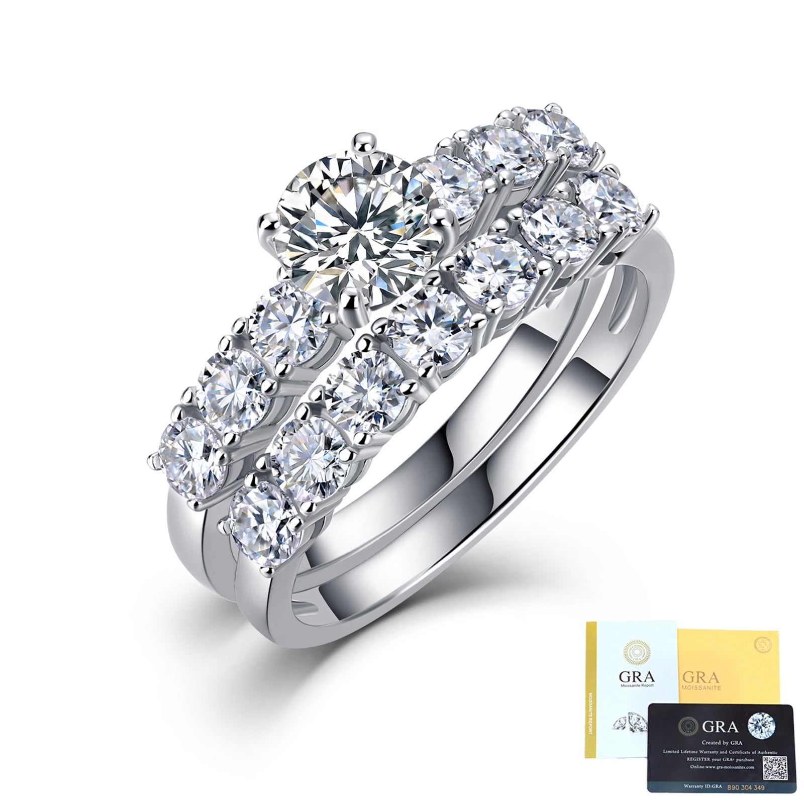Grandeur™ Valencia Moissanite Rings