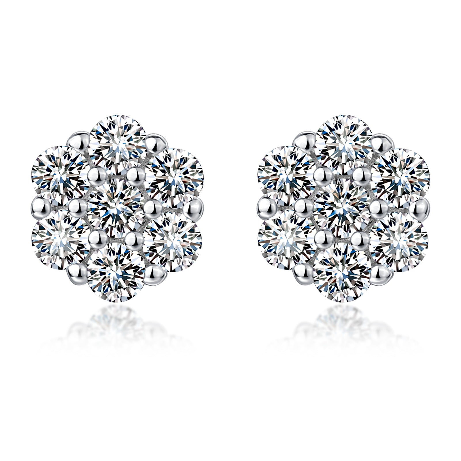 Grandeur™ FLORENCE MOISSANITE EARRINGS