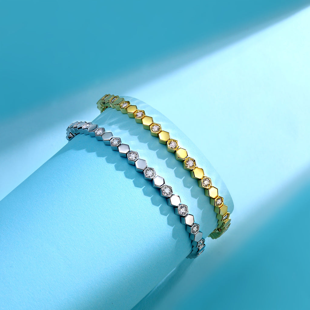JIGrandeur™Soho Moissanite Bracelet