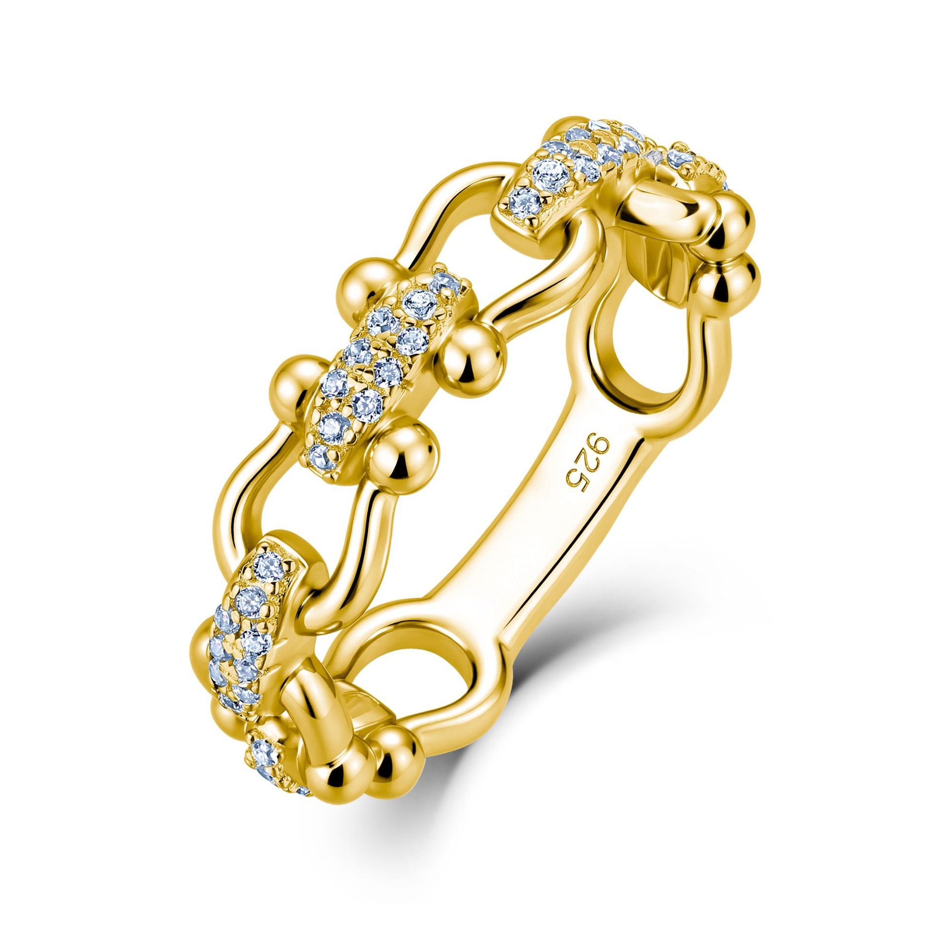 JIGrandeur™Lumina Moissanite Ring