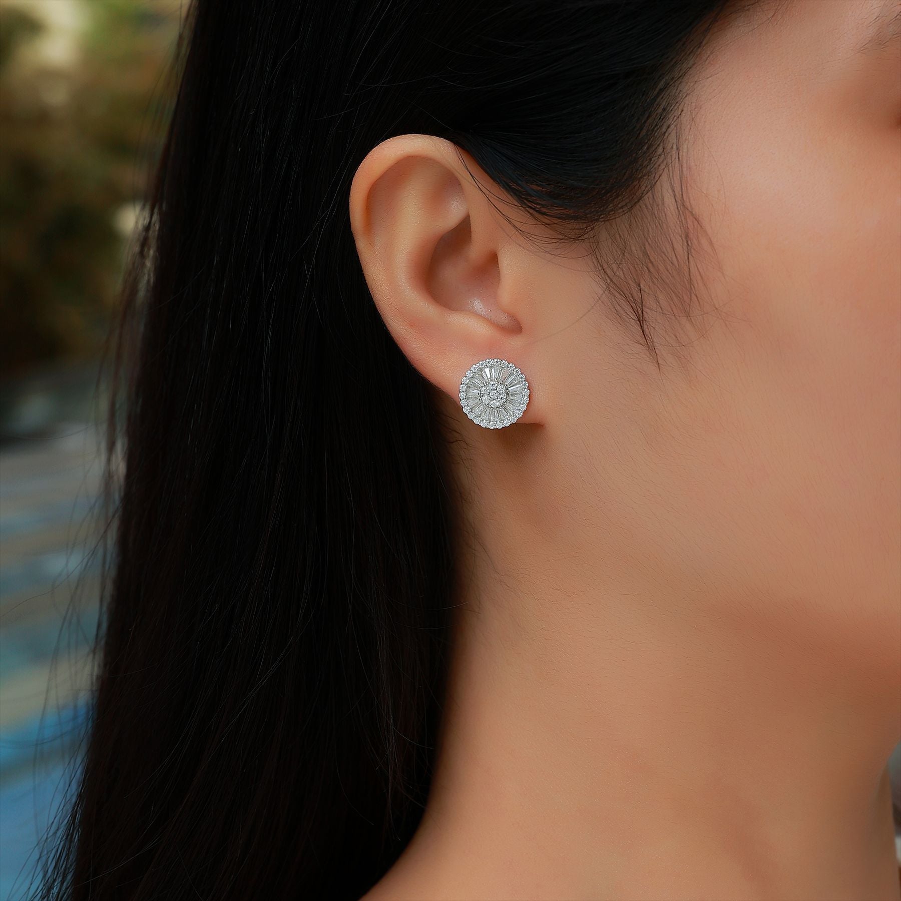JIGrandeur™Montreux Moissanite Earrings