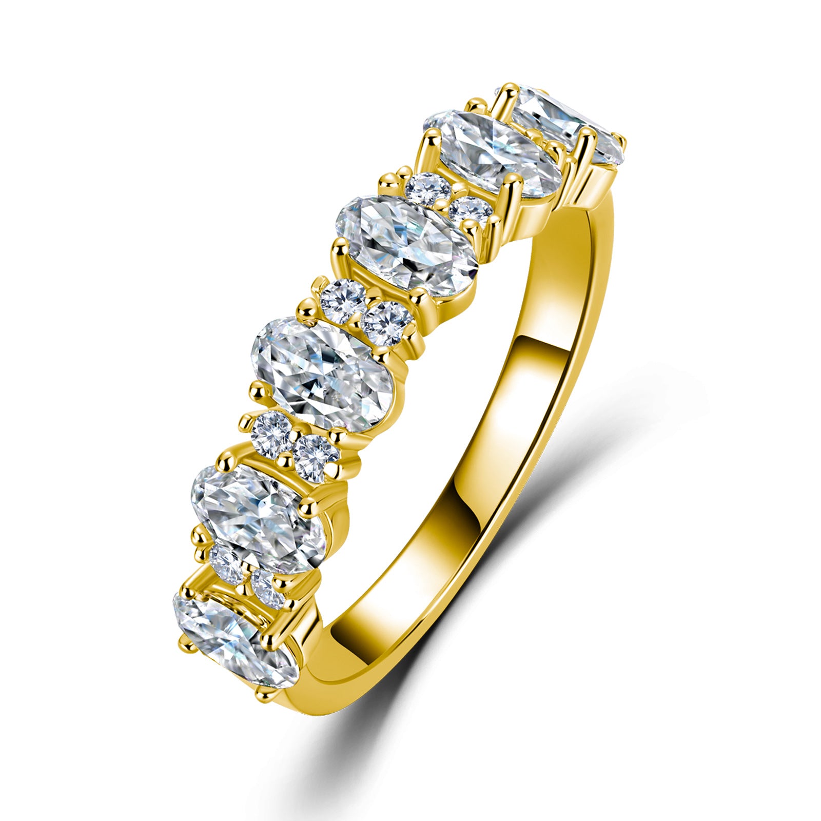 JIGrandeur™ Serenza Moissanite Ring