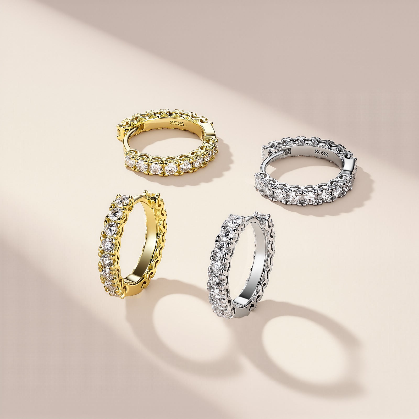 JIGrandeur™Aurelisse Moissanite Earrings