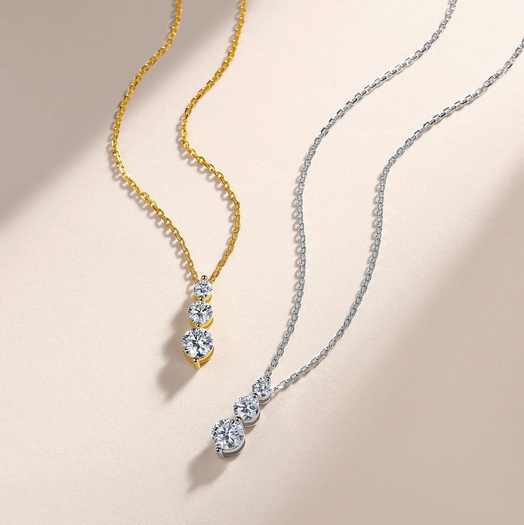 JIGrandeur™Celoria Moissanite Necklace
