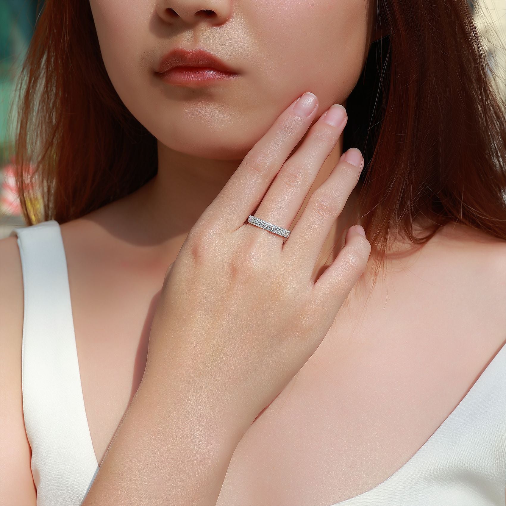 JIGrandeur™Hudson Moissanite Ring