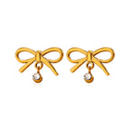 Grandeur™ Prague Bow Earrings