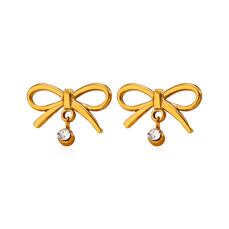Grandeur™ Prague Bow Earrings