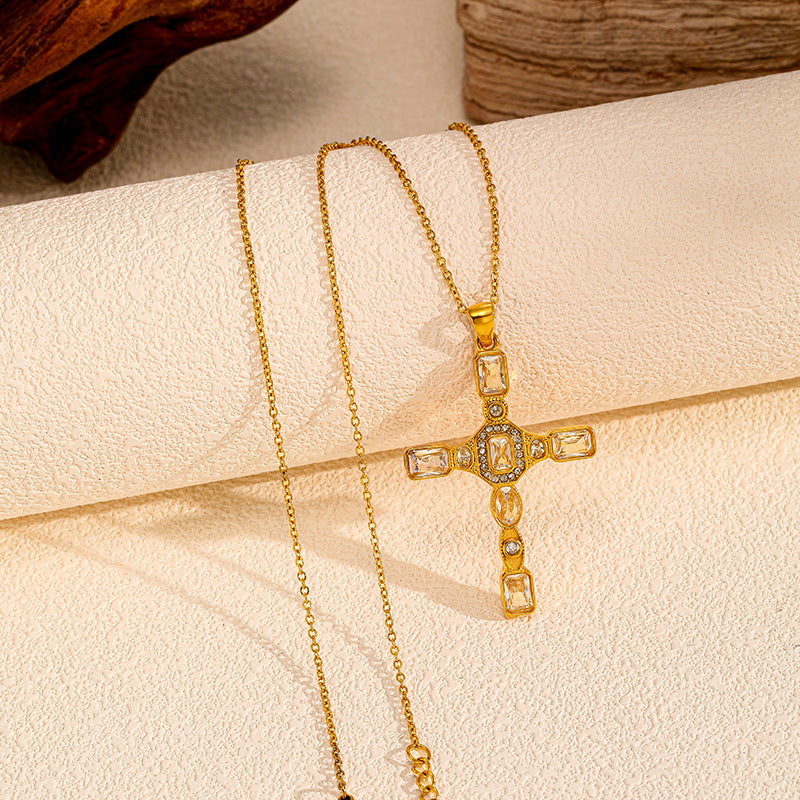 JIGrandeur™Revelia Cross Necklace