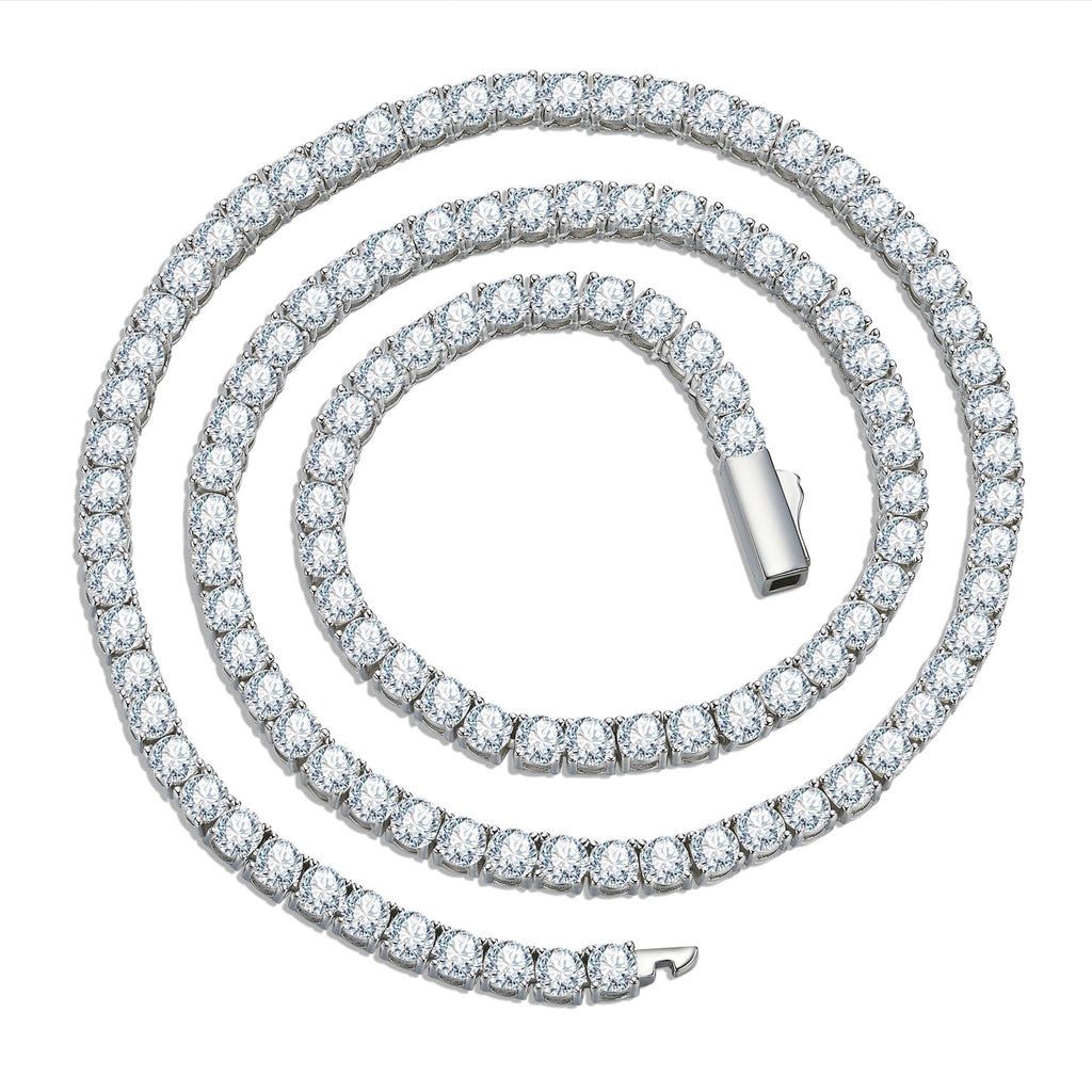 JIGrandeur™Chelsea Tennis Moissanite Necklace