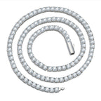 JIGrandeur™Chelsea Tennis Moissanite Necklace