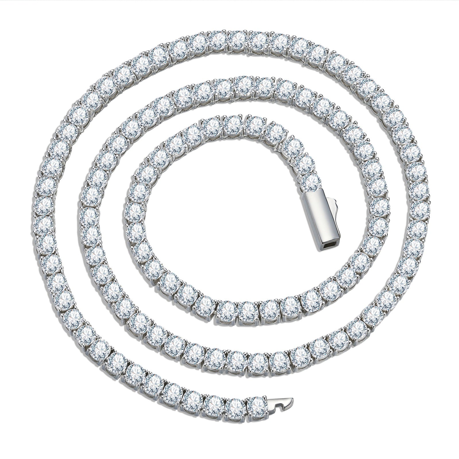 JIGrandeur™Chelsea Tennis Moissanite Necklace