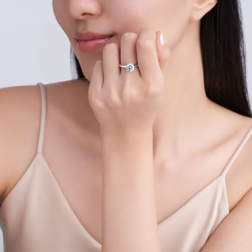 Grandeur™ Provence Moissanite Ring