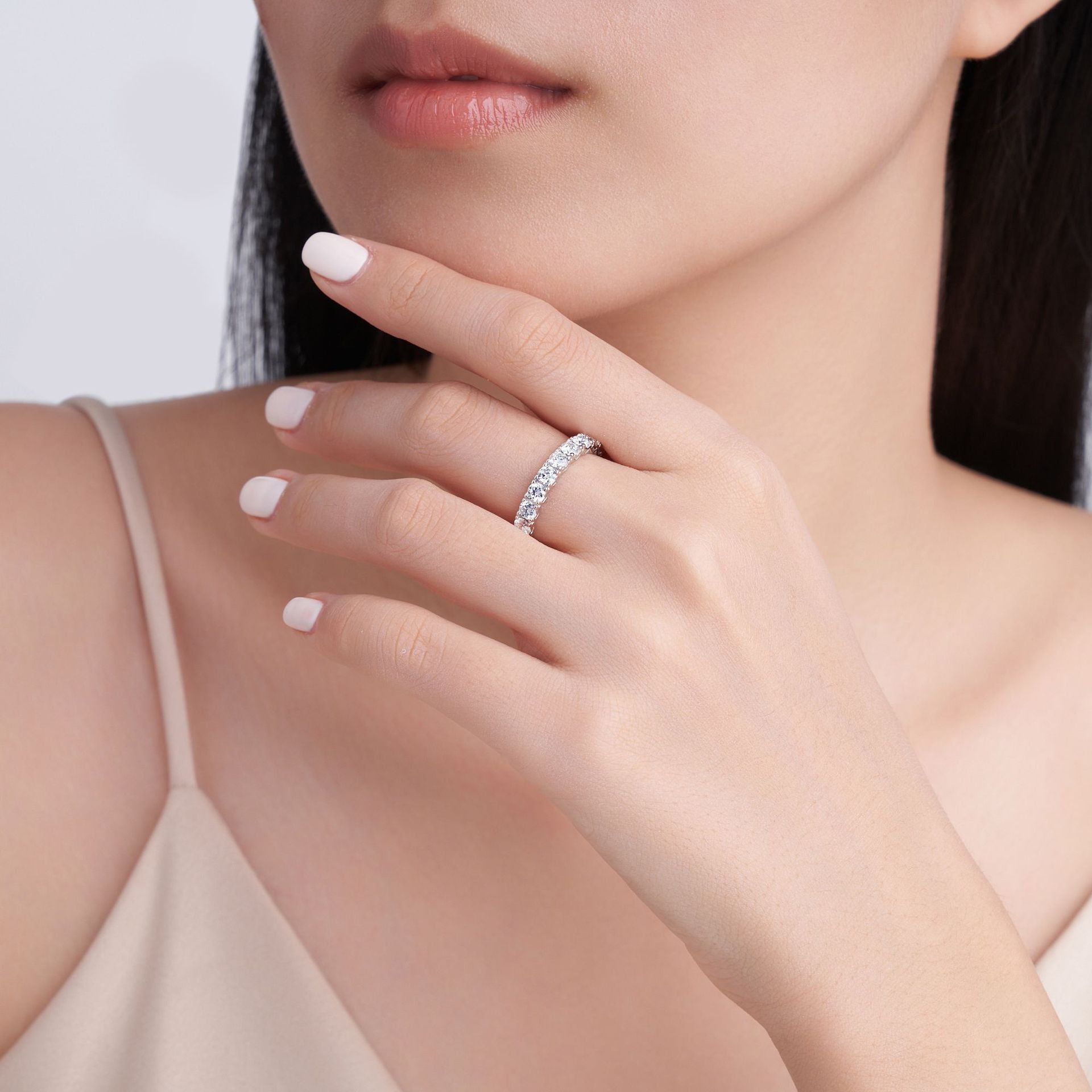 JIGrandeur™Sirmione Moissanite Ring
