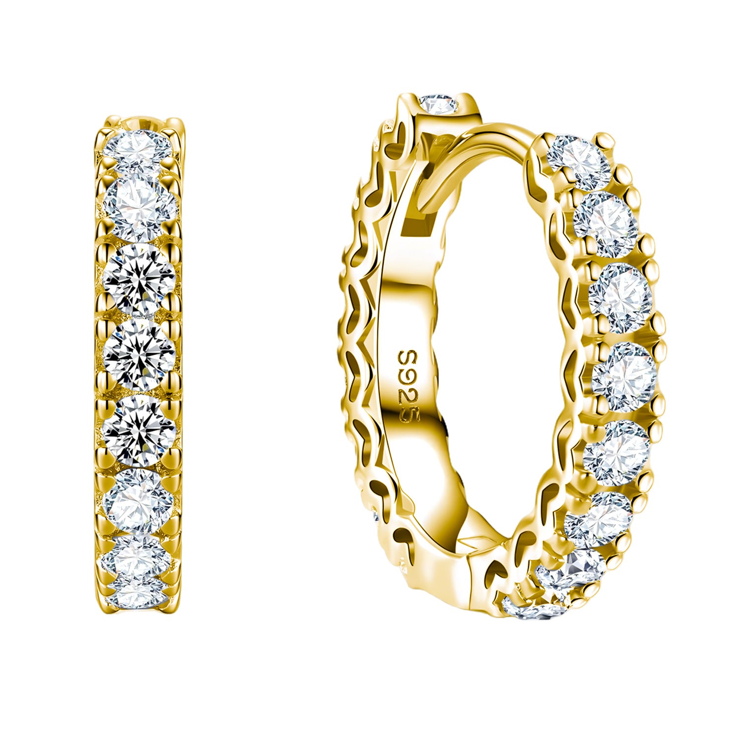 JIGrandeur™Aurelisse Moissanite Earrings