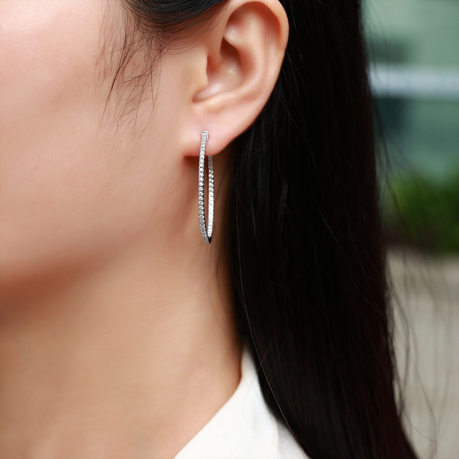 JIGrandeur™ Chelsea Moissanite Earrings