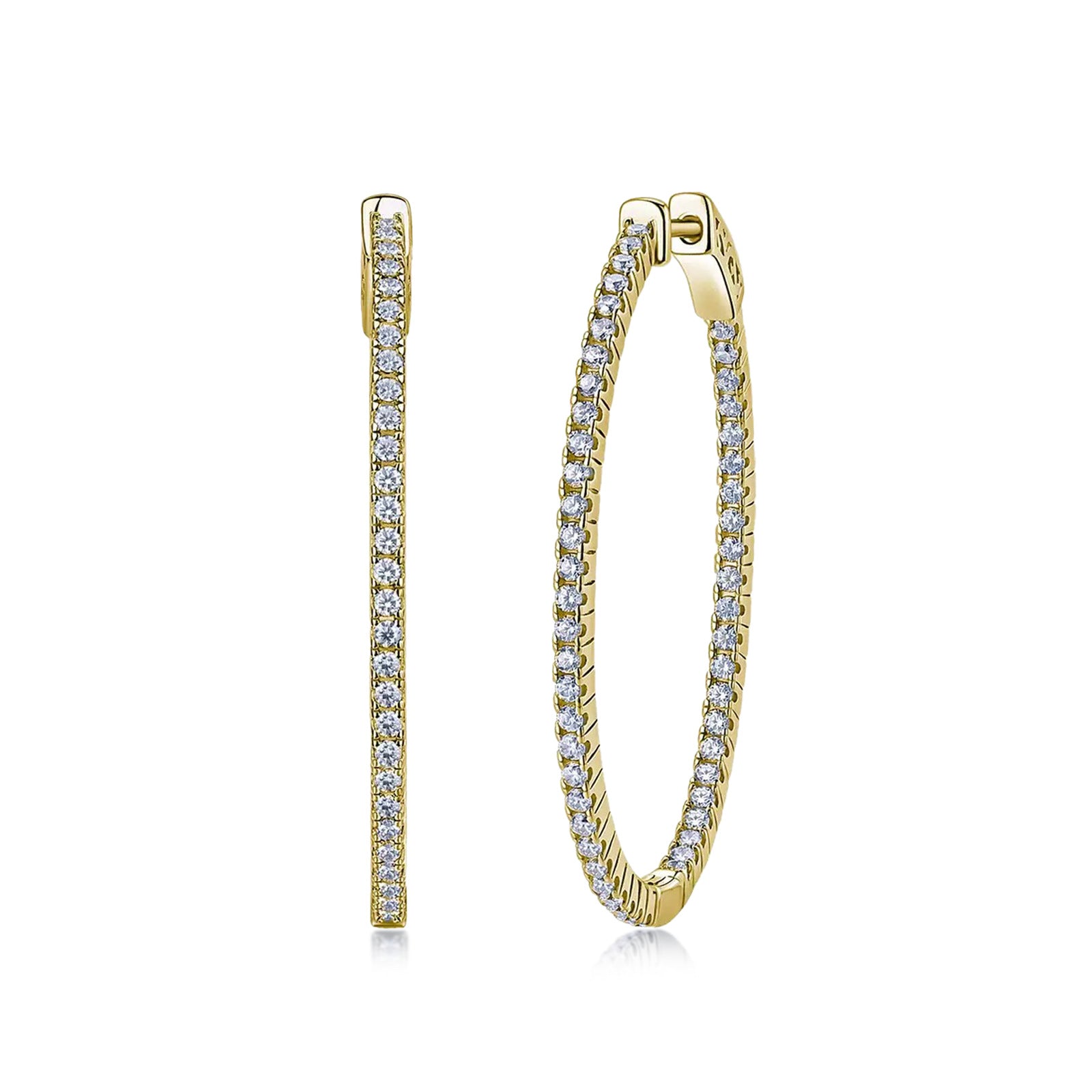 JIGrandeur™ Chelsea Moissanite Earrings