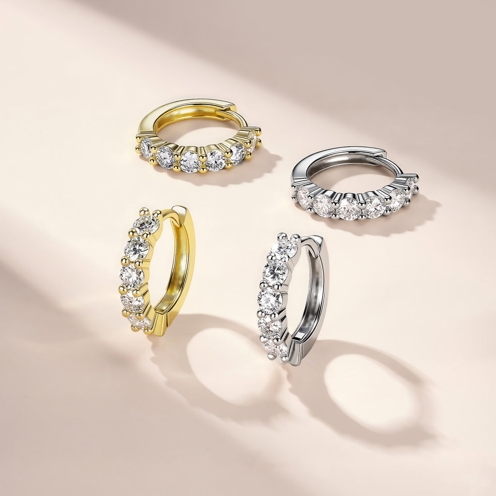 Grandeur™ GRANDA MOISSANITE EARRINGS