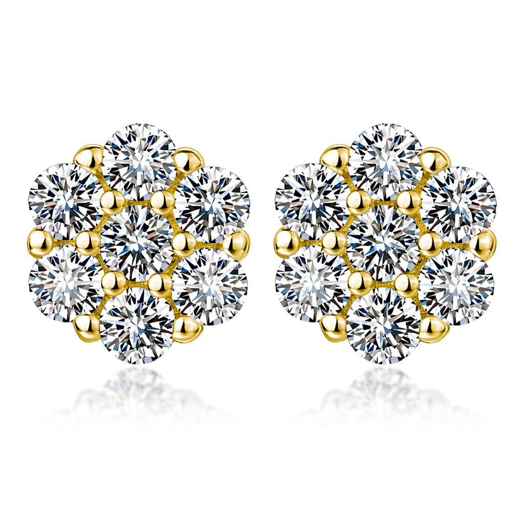 Grandeur™ FLORENCE MOISSANITE EARRINGS
