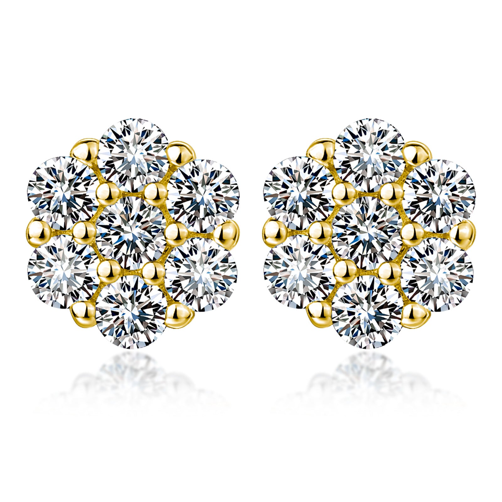 Grandeur™ FLORENCE MOISSANITE EARRINGS