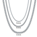 JIGrandeur™Chelsea Tennis Moissanite Necklace
