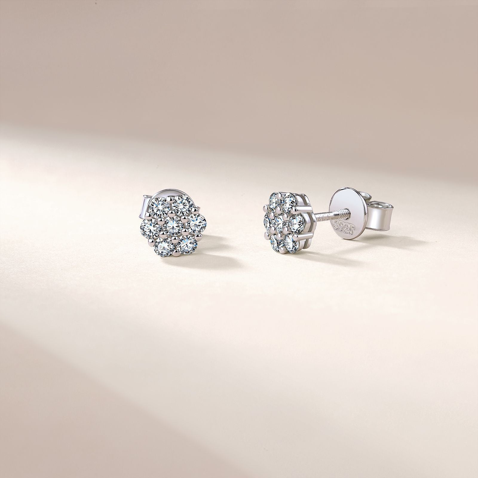 Grandeur™ FLORENCE MOISSANITE EARRINGS