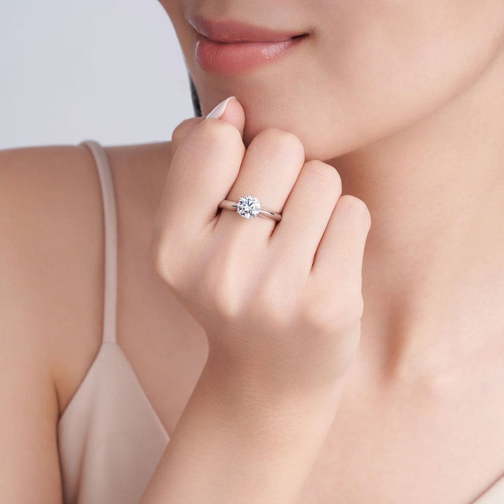 Grandeur™ Provence Moissanite Ring