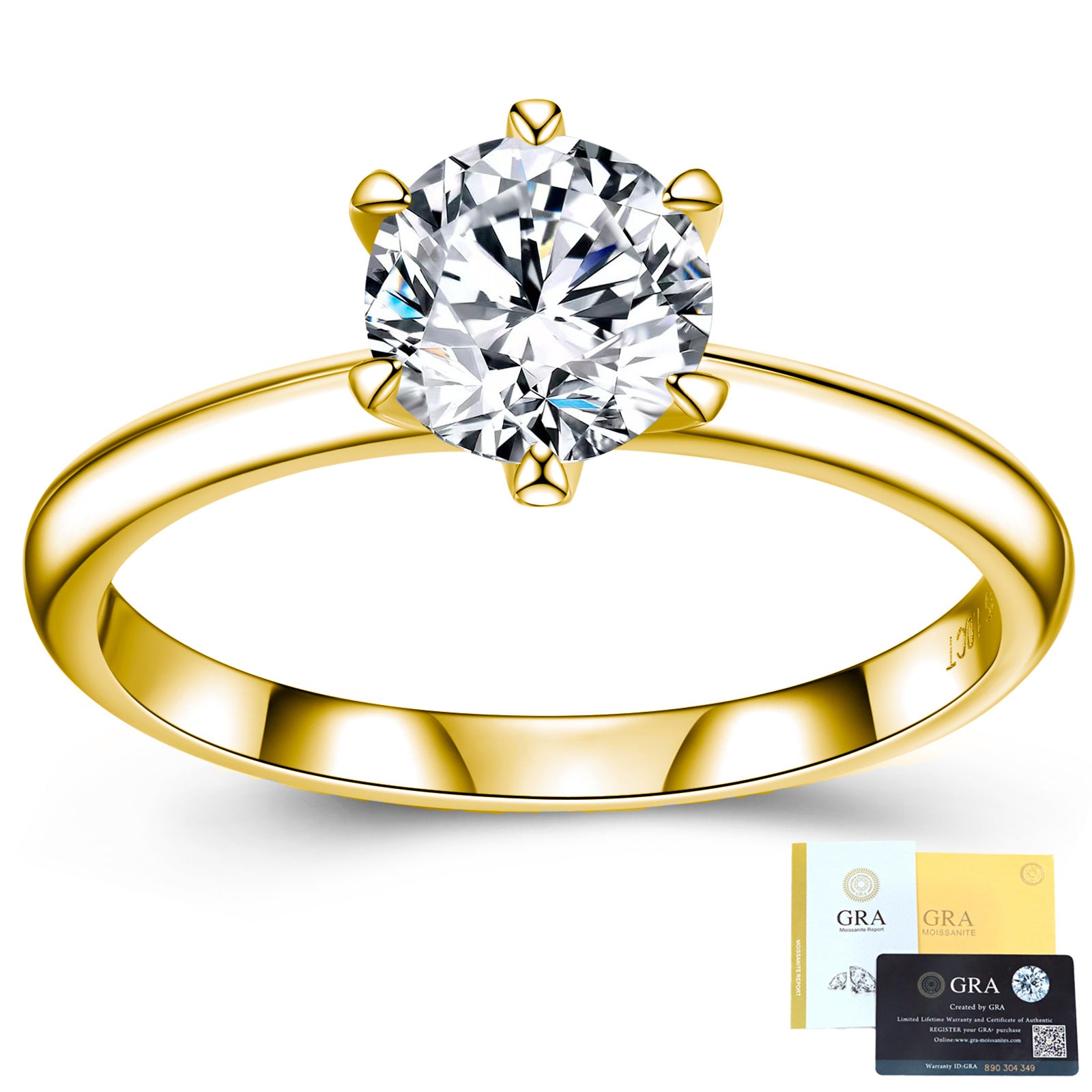 Grandeur™ Provence Moissanite Ring