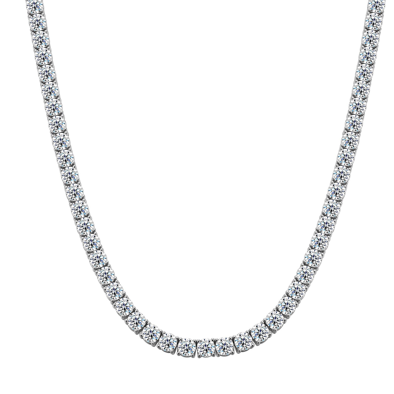 JIGrandeur™Chelsea Tennis Moissanite Necklace